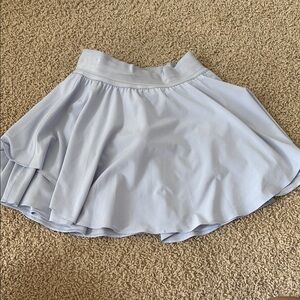 Lululemon Athletica Light Blue/Purple Mini Skirt